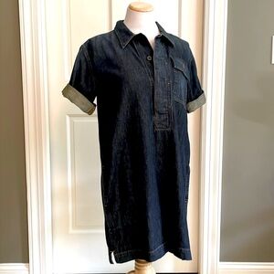 💥Polo Ralph Lauren Blue Jean Dress. Dark wash. Side pockets.